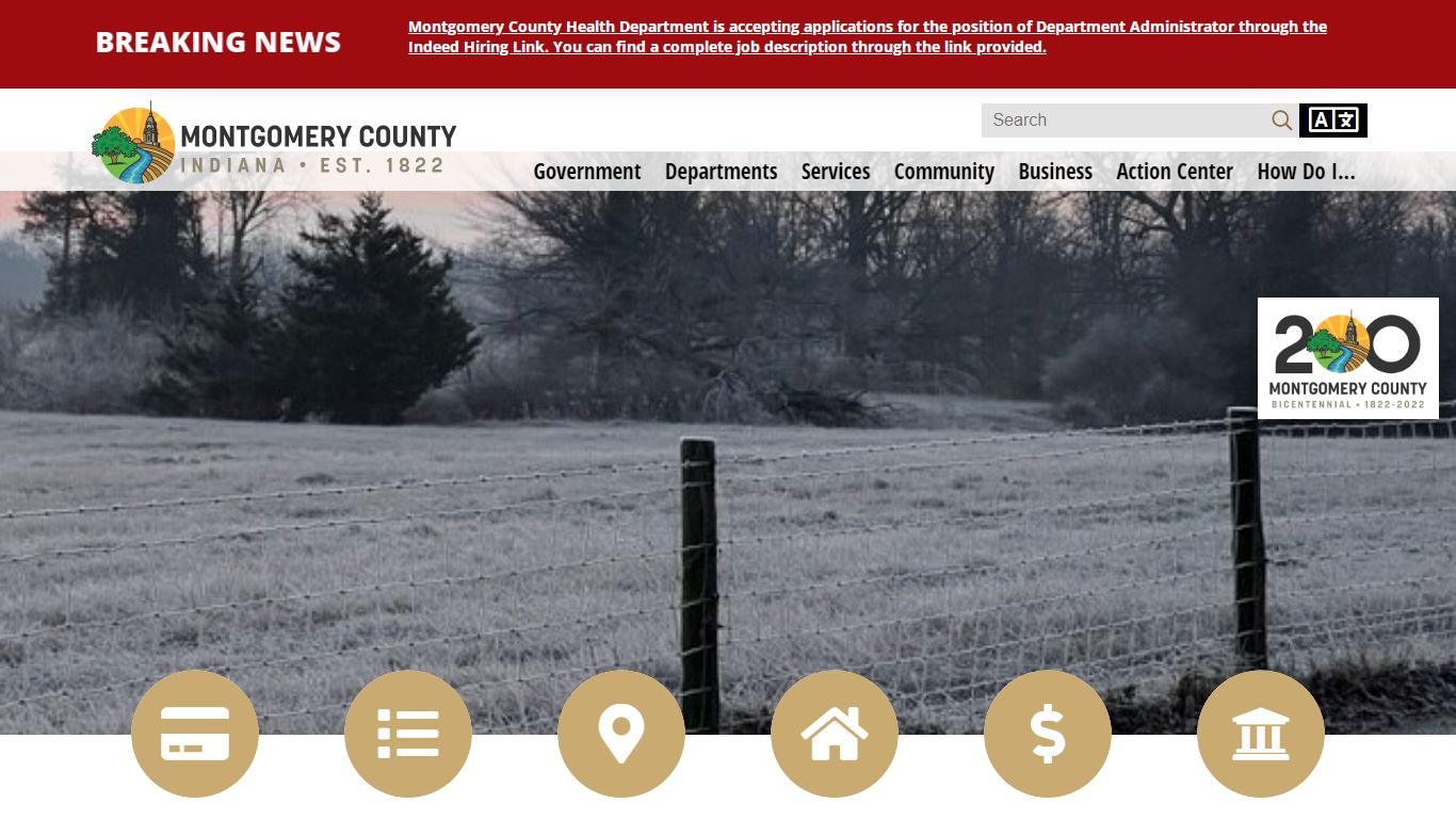 Home / Montgomery County, IN